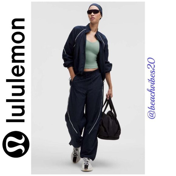 LULULEMON ATHLETICA Glow Up Tank Top *Medium Support, B/C Cup Crater Blue LL-178 - Picture 1 of 12